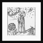 16th-Century Print of Claudius Ptolomy by Anonymous