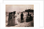 Coney Island Beach ca. 1900 by Anonymous