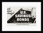 U.S. Savings Bonds Advertisement by Anonymous