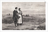 Colonists Watching Mayflower Leave New World by Anonymous