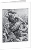 Samson with Weapon in Hand Against Philistines by Anonymous