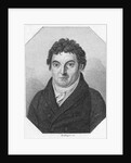 Print of Johann Gottlieb Fichte by Anonymous