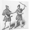 Roman Plebians Fighting by Anonymous