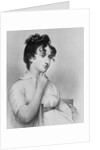Engraving of Nellie Custis by Anonymous