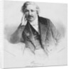 French Artist Daguerre in Studious Pose by Anonymous