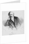 French Artist Daguerre in Studious Pose by Anonymous