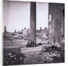 Children Posing by Column by Anonymous