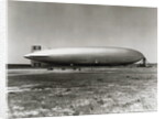 Hindenburg on Mast by Anonymous