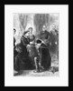 Benjamin Disraeli Being Ordained by Queen of England by Anonymous