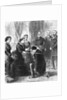 Benjamin Disraeli Being Ordained by Queen of England by Anonymous
