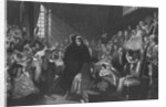 Early Courtroom Scene by Anonymous