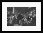 Early Courtroom Scene by Anonymous
