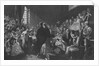 Early Courtroom Scene by Anonymous