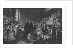 Early Courtroom Scene by Anonymous