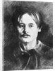 Drawing of French Poet Alfred Jarry by Anonymous