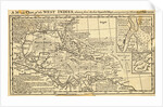 Map of the West Indies by Anonymous