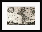 Early Map of the Americas by Anonymous