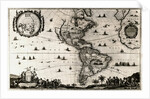 Early Map of the Americas by Anonymous