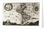 Early Map of the Americas by Anonymous