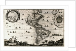 Early Map of the Americas by Anonymous