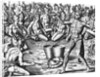 Florida Indians Saturibo War Council by Anonymous