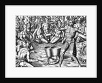 Florida Indians Saturibo War Council by Anonymous