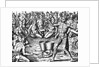 Florida Indians Saturibo War Council by Anonymous