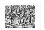 Florida Indians Saturibo War Council by Anonymous