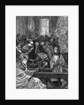 Illustration of Citizens Indulging Water at Spa by Anonymous