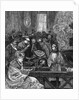 Illustration of Citizens Indulging Water at Spa by Anonymous