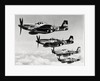 Fighter Planes Flying in Formation by Anonymous