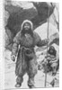 Cave Man Holding Staff by Anonymous