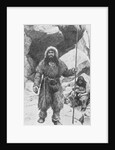 Cave Man Holding Staff by Anonymous
