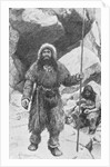 Cave Man Holding Staff by Anonymous