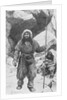 Cave Man Holding Staff by Anonymous