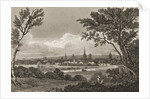 Town of Oxford as Seen from a Distance by Anonymous