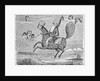 Print Depicting Mohammed Exiting Earth into the Heavens by Anonymous