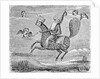 Print Depicting Mohammed Exiting Earth into the Heavens by Anonymous