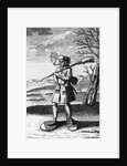 French Canadian Smoking a Pipe by Anonymous