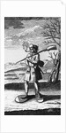 French Canadian Smoking a Pipe by Anonymous
