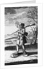 French Canadian Smoking a Pipe by Anonymous