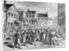 The Great Whiskey War, December 1869 Newspaper Illustration by Anonymous