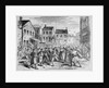 The Great Whiskey War, December 1869 Newspaper Illustration by Anonymous