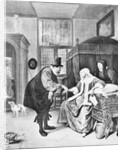 Doctor Visiting Woman by Anonymous