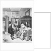 Doctor Visiting Woman by Anonymous