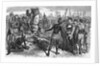 Engraving of Althore Showing Rene de Laudonniere the Worship of Ribault's Column Monument by Anonymous