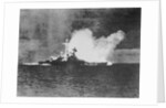 Battleship Being Destroyed by Anonymous