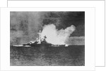 Battleship Being Destroyed by Anonymous