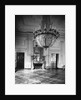 Chandelier Hanging in East Room of White House by Anonymous