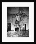 Chandelier Hanging in East Room of White House by Anonymous